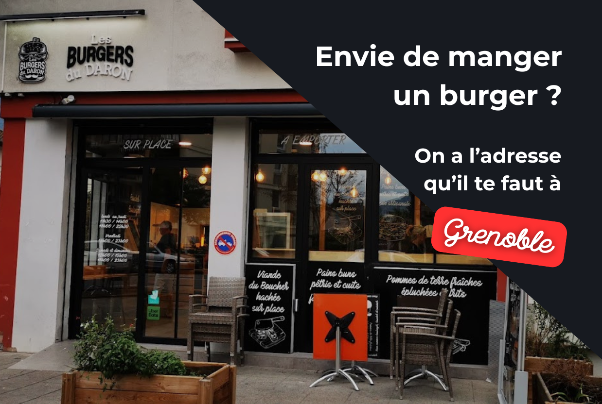 Photo de la devanture du restaurant burgers - Les Burgers du Daron